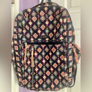 Vera Bradley Mini Medallions Nylon Laptop Backpack in Excellent condition